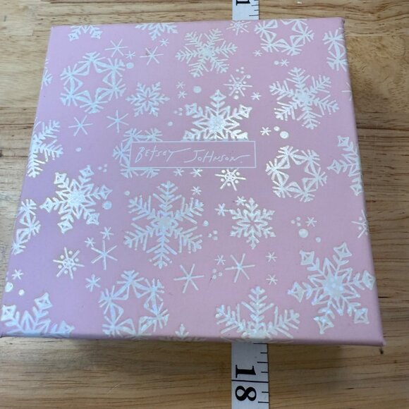 Betsey Johnson Gold-Tone Bow Dangle Earrings With Multicolor Rhinestones - Picture 7 of 8